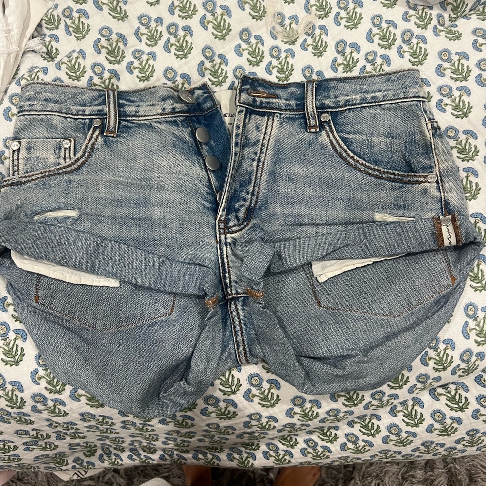 One Teaspoon Blue Jean Shorts